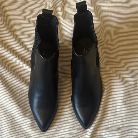 Black Ankle Boots - Picture 3 of 4